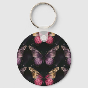 Porte-clés Enchanter le Motif papillon