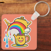 Porte-clés "Enchanter Teapot Rainbow Pour" (Verso)