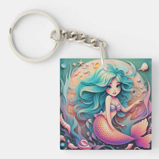 PORTE-CLÉS " ENCHANTEURS SOUS-MARINS " (Devant)
