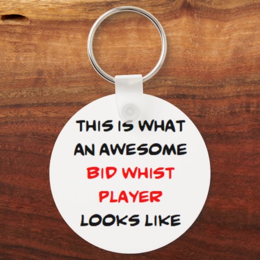 Porte-clés enchérisseur, génial (Recto)