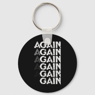 Porte-clés Encore Gain Drôle Bodybuilding Gym Workout Cadeau