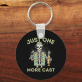 Porte-clés Encore un lancer - Fun Skeleton Fisherman (Recto)