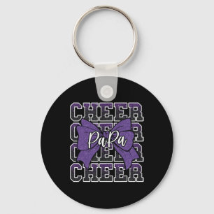 Porte-clés Encourage Papa Papa Bow Sport Pom-pom girl Cheerle