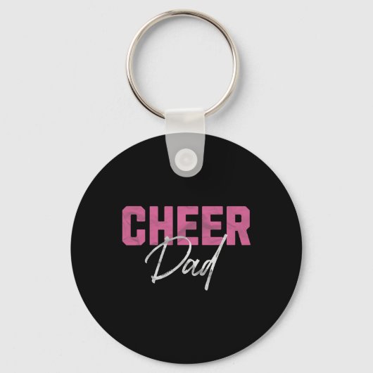Porte-clés Encourage Papa Rose Cheerleading _5 (Recto)