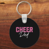 Porte-clés Encourage Papa Rose Cheerleading _5 (Recto)