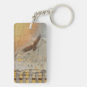 Porte-clés Encouragement Personnalisé Fortifié (Dos)