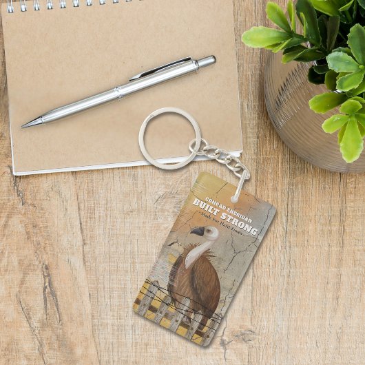 Porte-clés Encouragement Personnalisé Fortifié