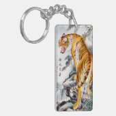 Porte-clés Encre pelucheuse chinoise orientale fraîche de (Devant gauche)