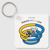 Porte-clés Endless Loop Aware Python Developer | Keychain (Recto)