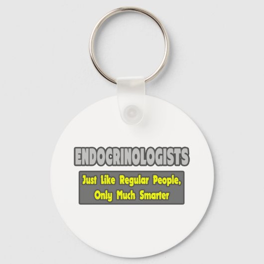 Porte-clés Endocrinologues ... Plus intelligent (Recto)