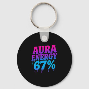 Porte-clés Énergie Aura À 67 Drôle Six Sept Meme Aura Farmin