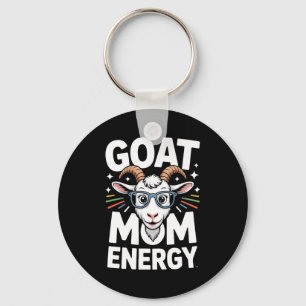 Porte-clés Énergie de maman chèvre Gles spectacle amusant Con