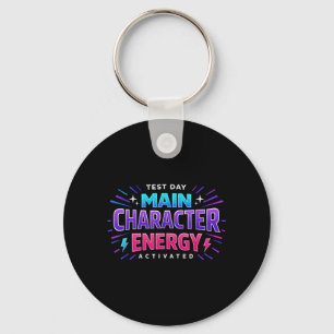 Porte-clés Énergie de personnage principal de jour de test mo