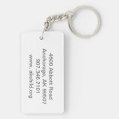 Porte-clés Enfant d'AK et porte - clé de famille (Dos)