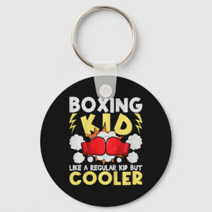 Porte-clés Enfant de boxe comme un enfant régulier mais plus