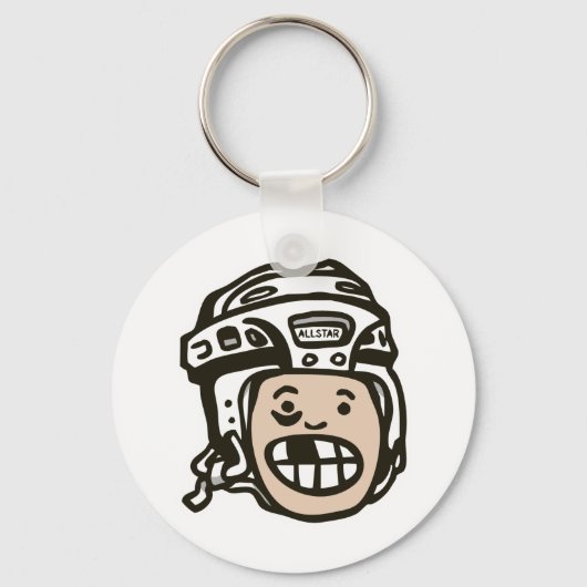 Porte-clés Enfant de hockey (Recto)