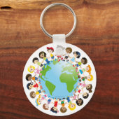 Porte-clés Enfant du monde (Recto)
