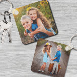 Porte-clés Enfants à double face personnalisés deux photos<br><div class="desc">Créez un souvenir personnalisé avec ce porte - clé photo recto-verso pour enfants, parfait pour les parents ou grands-parents qui veulent présenter deux photos différentes. Affichez une photo préférée à l’avant et une autre à l’arrière, ce qui vous permettra de vous montrer ces moments spéciaux de la vie de votre...</div>