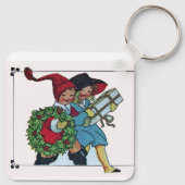 PORTE-CLÉS ENFANTS AVEC CADEAUX DE NOËL (Dos)