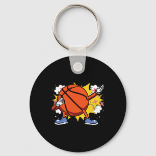 Porte-clés Enfants Dabbing American Basketball joueur pour le