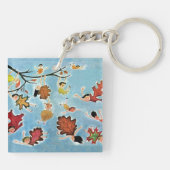 Porte-clés Enfants de feuille (Dos)