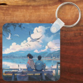 Porte-clés Enfants de la Rive : Porte - clé de sérénité du jo (Verso)