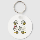 Porte-clés Enfants d'oie idiots (Recto)