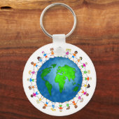 Porte-clés Enfants du monde (Recto)