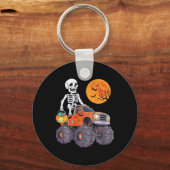 Porte-clés Enfants Halloween Skeleton équitation Monster Cami (Recto)