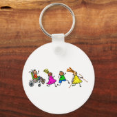 Porte-clés Enfants handicapés (Recto)