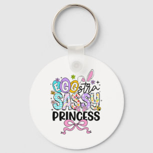 Porte-clés Enfants Jour de Pâques Œuf-stra Sy Princesse Fille