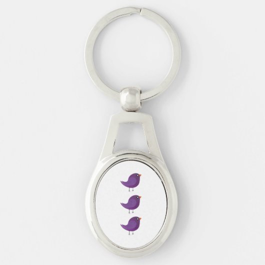 Porte-clés Enfants mignonette birdy (Devant)