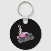 Porte-clés Enfants Pâques Rabbit équitation Monster Camion Fu (Verso)