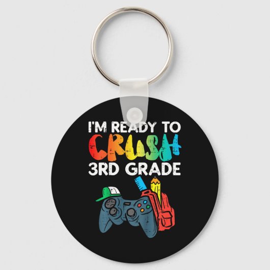 Porte-clés Enfants Prêts À Écraser 3E Classe 3E Gamme Vidéo W (Recto)