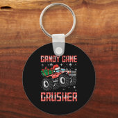 Porte-clés Enfants Sucre de canne de Noël Croisher Xmas Monst (Recto)