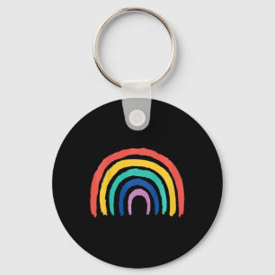 Porte-clés Enfants Sweet Enfants Rainbow Design Peint Girl Gi