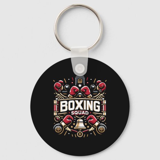 Porte-clés Engin De Boxe Pour Les Boxes (Recto)