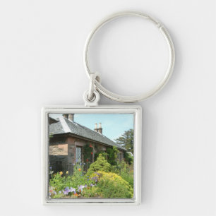 Porte-clés English Cottage II avec jardin fleuri Photographie