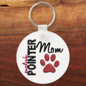 Porte-clés English Pointer Mom 2 (Recto)