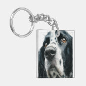 Porte-clés English springer spaniel portrait (Devant gauche)