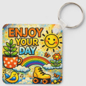 Porte-clés Enjoy Your Day Keychain (Dos)