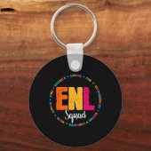 Porte-clés Enl Squad Teacher English New Language Squad Team (Recto)