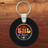 Porte-clés Enl Team Teacher English New Language Squad Crew (Recto)