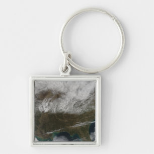 Porte-clés Enneigement s'étendant du Texas du nord-est