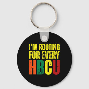 Porte-clés Enracinement Pour Chaque Hbcu Black History Colleg