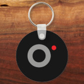 Porte-clés Enregistrement vidéo secret Funny Secret Agent Hal (Recto)