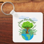 Porte-clés Enregistrer le Porte - clé Planet (Recto)