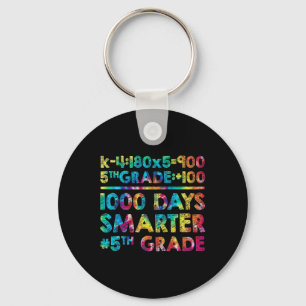 Porte-clés Enseignant De 1000 Jours Plus Intelligent 100 Jour