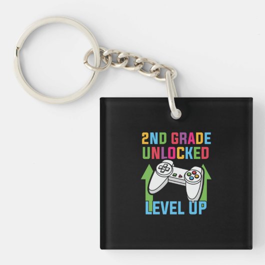 Porte-clés Enseignant de 2e année 2e année (Devant)