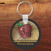 Porte-clés Enseignant de 3e année (Recto)